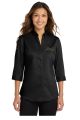 EventStaff - Port Authority Women's 3/4 Sleeve SuperPro Twill Shirt - L665